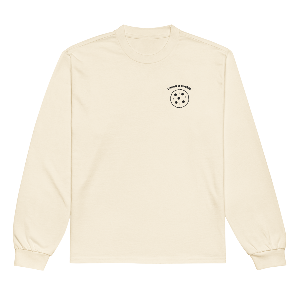 Cookie Logo Long Sleeve Shirt (embroidered)