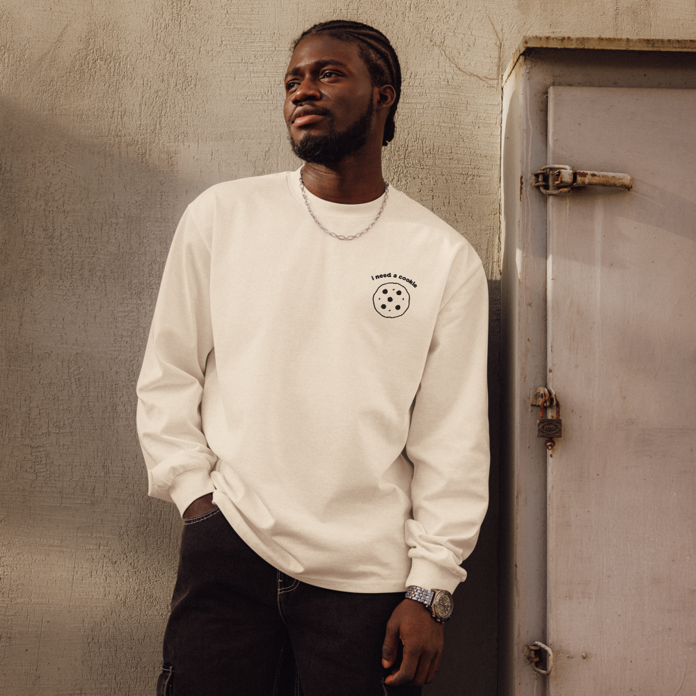 Cookie Logo Long Sleeve Shirt (embroidered)
